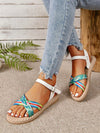 Sunny Days Ahead: 2024 Latest Fashion Small Fresh Beach Style Women's Flat Sandals