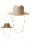 Boho Jazz Panama Hat: The Ultimate Beach Party Accessory