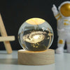 Illuminate the Universe: LED Light-Up Solar System Crystal Ball Night Light