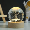 Illuminate the Universe: LED Light-Up Solar System Crystal Ball Night Light