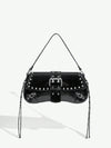 Riveting Style: Chic Shoulder Bag for Women and Teenagers