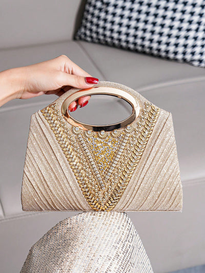 Sparkle and Shine: Glitter Handbag for Evening Parties and Special Events