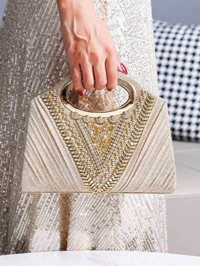 Sparkle and Shine: Glitter Handbag for Evening Parties and Special Events