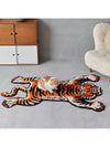 Tufted Tiger Area Rug - Luxurious High Pile XLarge Carpet for Stylish Home Décor