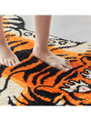 Tufted Tiger Area Rug - Luxurious High Pile XLarge Carpet for Stylish Home Décor