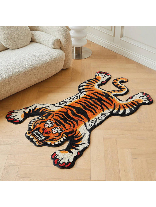 Introduce a touch of elegance to your home with our Tufted Tiger Area <a href="https://canaryhouze.com/collections/mug" target="_blank" rel="noopener">Rug</a>. Made with luxurious high pile, this XLarge carpet adds a stylish touch to any room. Let the bold tiger pattern add a unique statement piece to your living space. Elevate your home décor with this sophisticated and plush rug.
