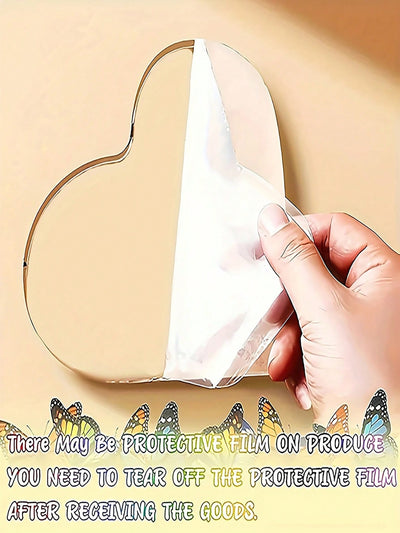 Mom's Special Days: Heart-Shaped Acrylic Decoration Gift from Daughter