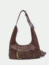 Vintage-Inspired Multi-Strap Gothic Tote Bag - Trendy Steampunk Style for Effortless Streetwear Looks