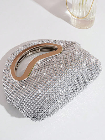 Sparkling Rhinestone Clutch: Evening Handbag for Glamorous Nights