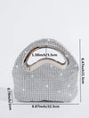 Sparkling Rhinestone Clutch: Evening Handbag for Glamorous Nights