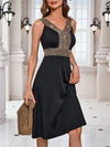 Chic & Stylish Woven Ribbon Splicing Dress for Effortless Elegance