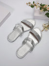 Roman Style Strappy Flip-Flops: Fashionable Flat Sandals for Women