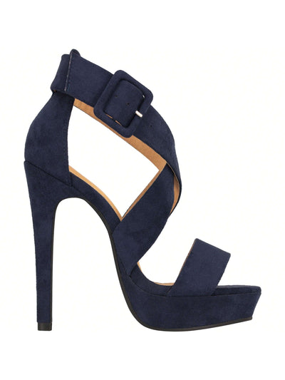 Sexy Open-Toe Ankle Strap Stilettos: Elevate Your Party Look