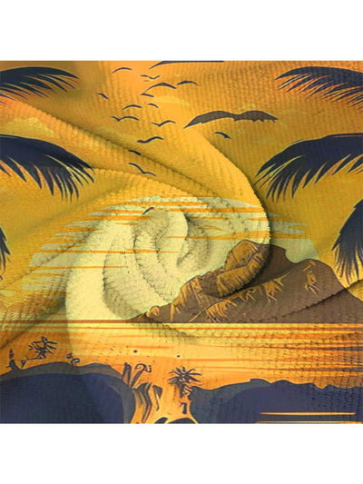 Skull & Palm Beach Towel: Sand Resistant, Quick Drying & Absorbent