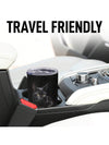 Cute Black Cat Print Stainless Steel Tumbler - Perfect Gift for Cat Lovers!