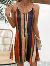 Chic and Stylish: Women's Fashion Printed Spaghetti Strap Dress