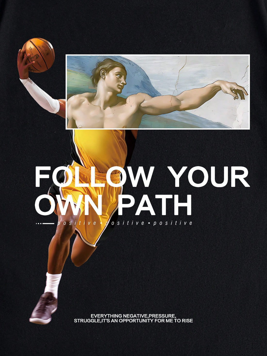 Elevate your style game on and off the court with the Street Style Slam Dunk Men's Basketball Slogan T-Shirt. Made with high-quality material, this t-shirt brings comfort and durability to enhance your performance. Show off your love for basketball with the bold slogan design, making it a must-have for any street style look.