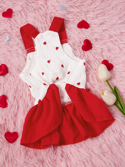 Heartfelt Love: Valentine's Day Dress for Your Furry Friend