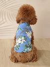 Hawaiian Style Pet Vest: The Perfect 4-Season Outfit for Small Dogs