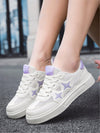 Stylish Star Pattern Sneakers: Women's Casual Sports Shoes for a Breathable Summer Look