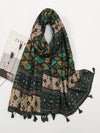 Bohemian Desert & Beach Scene Scarf - Stylish All-Season Accessory