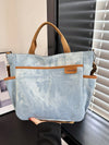 Chic Canvas Tote Bag for Stylish Middle-Aged Women
