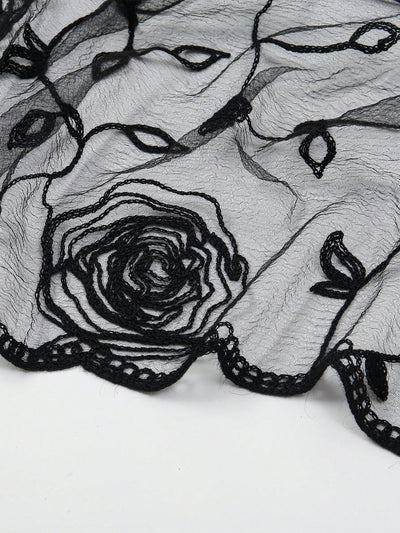 Rose Garden Lace Headband: Perfect for Daily wear, Holidays, Festivals, and Weddings