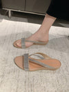 Stylish and Sturdy: Women's Plastic Wedge Sandals for Work and Casual Wear