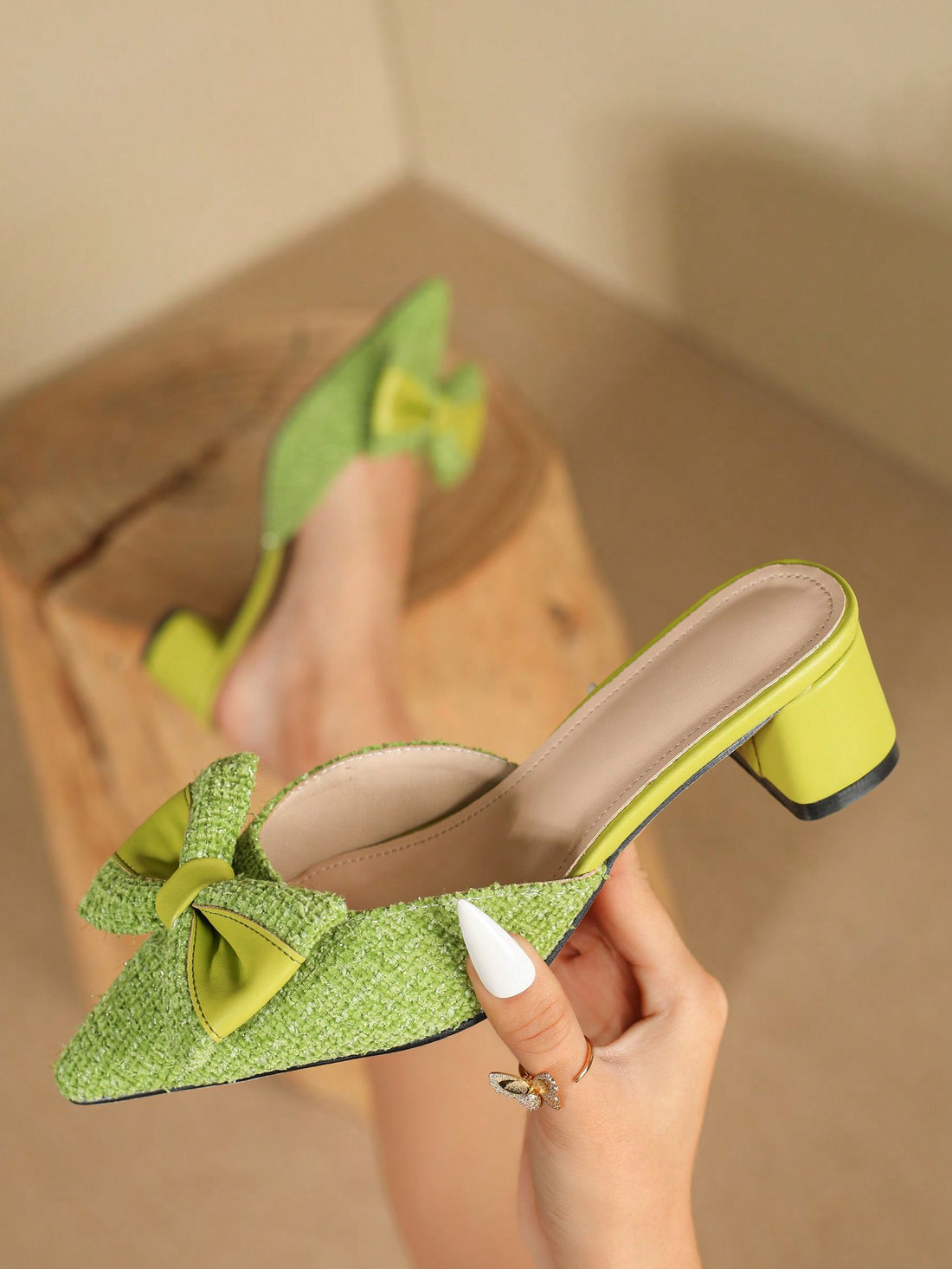 Elevate your style with our Chic and Sophisticated Color Block Buckle Decor Stiletto Heeled Pumps. These <a href="https://canaryhouze.com/collections/women-canvas-shoes" target="_blank" rel="noopener">shoes</a> feature a unique color block design and chic buckle detail, adding a touch of sophistication to any outfit. With their stiletto heel, you'll feel confident and stylish all day long.