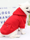 Cozy Red Pet Hoodie: The Perfect Everyday Solution for Cats and Dogs