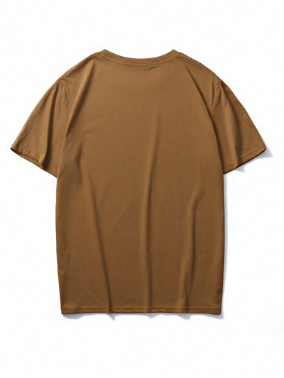 Mountain Majesty: Men's Short Sleeve T-Shirt for Outdoor Enthusiasts