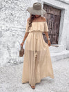 Chic and Flirty: Ladies Fashionable Off-Shoulder Dress