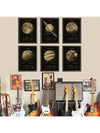 Vintage Planets and Universe Posters Set: Astronomy Artwork for Every Room