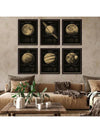 Vintage Planets and Universe Posters Set: Astronomy Artwork for Every Room