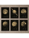 Explore the wonders of the universe with our Vintage Planets and Universe Posters Set. Perfect for all rooms, this set features stunning Astronomy artwork that will transport you to far-off galaxies and spark your imagination. With these vintage posters, you can bring a touch of history and beauty to your space.