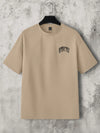 Casual Gesture Letter Print T-Shirt: Effortless Style for Men