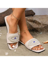 Divine Deep Blue Gem Sandals: Eye of God Pearls & Diamonds