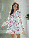 Chic Rosie Floral Print Long Sleeve Dress - Effortless Elegance for Every Occasion