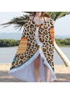 Boho Chic Cactus Leopard Print Beach Towel: The Ultimate Multi-Functional Summer Essential