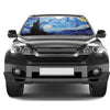 Starry Sky Print Universal Car Windshield Sun Shade: Stay Cool and Protected in Style