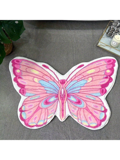 This Pretty in Pink Butterfly Bathtub <a href="https://canaryhouze.com/collections/rugs-and-mats" target="_blank" rel="noopener">Rug</a> is perfect for adding a touch of elegance to any bathroom. Made with soft, durable materials, this rug provides superior comfort and absorbency. Its butterfly design adds a charming touch, making it both practical and aesthetically pleasing.