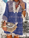 As a product expert, I recommend the Desert Dreamer Women's Tassel Decorated Western Style Dress. With elegant tassel decoration and a unique Western design, this dress will elevate any outfit. Made with high-quality materials, it is both stylish and comfortable. Perfect for any occasion, this dress is a must-have addition to any wardrobe.