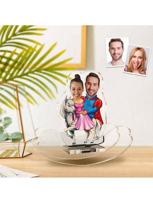 Create a unique and thoughtful <a href="https://canaryhouze.com/collections/acrylic-plaque" target="_blank" rel="noopener">gift</a> with the Personalized Couple Shaker Plaque. This customized acrylic decoration features a cartoon illustration of your faces, making it the perfect way to commemorate any special occasion. Show your loved one how much they mean to you with this one-of-a-kind keepsake.