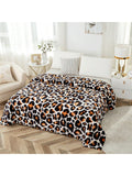 Wrap yourself in the luxurious softness of the One Leopard Print Coral Fleece <a href=