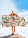 Bohemian Bliss Beach Towel: Ultra-Fine Fiber Sand Mat for Travel, Surfing, Yoga & Camping - Multiple Sizes for Adults and Children