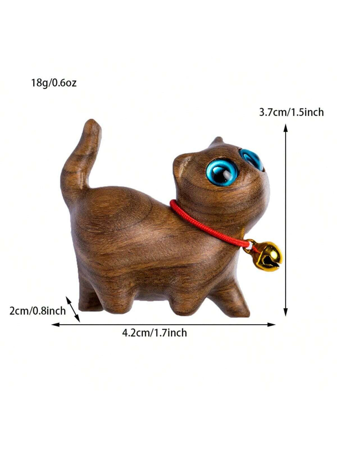 Experience the perfect blend of beauty and functionality with our Adorable Cat Shaped Green Sandalwood Desktop <a href="https://canaryhouze.com/collections/ornaments" target="_blank" rel="noopener">Ornament</a>. Made from high-quality sandalwood, this unique piece serves as both a creative home decoration and a craft gift. Its charming cat shape adds a playful touch to any living space. Upgrade your decor today!