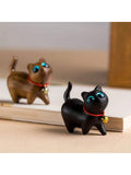 Experience the perfect blend of beauty and functionality with our Adorable Cat Shaped Green Sandalwood Desktop <a href=