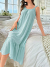 Mint Green Spaghetti Strap Night Dress for Women - Comfortable and Stylish Sleepwear