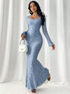 Enchanting Lace Bodycon Mermaid Dress for Elevating Your Evening Elegance