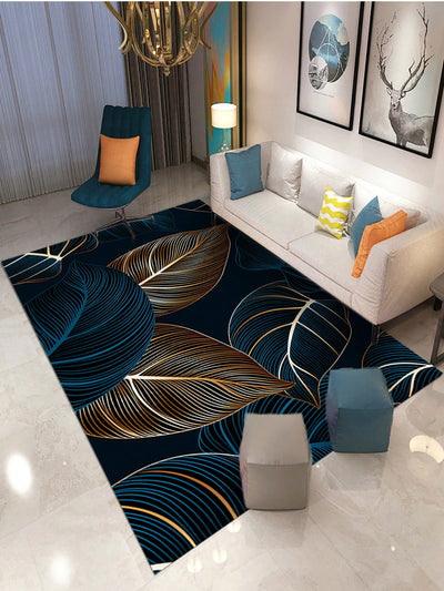 Upgrade your living space with the luxurious Golden Botanical Bliss <a href="https://canaryhouze.com/collections/rugs-and-mats" target="_blank" rel="noopener">mat</a>. Designed with both style and comfort in mind, this decorative mat features a non-slip bottom to ensure safety while adding a touch of elegance to any room. Enjoy the benefits of a slip-resistant mat without sacrificing aesthetics.